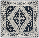 Safavieh Metro 6'-0" x 6'-0" Rug in Navy / Ivory
