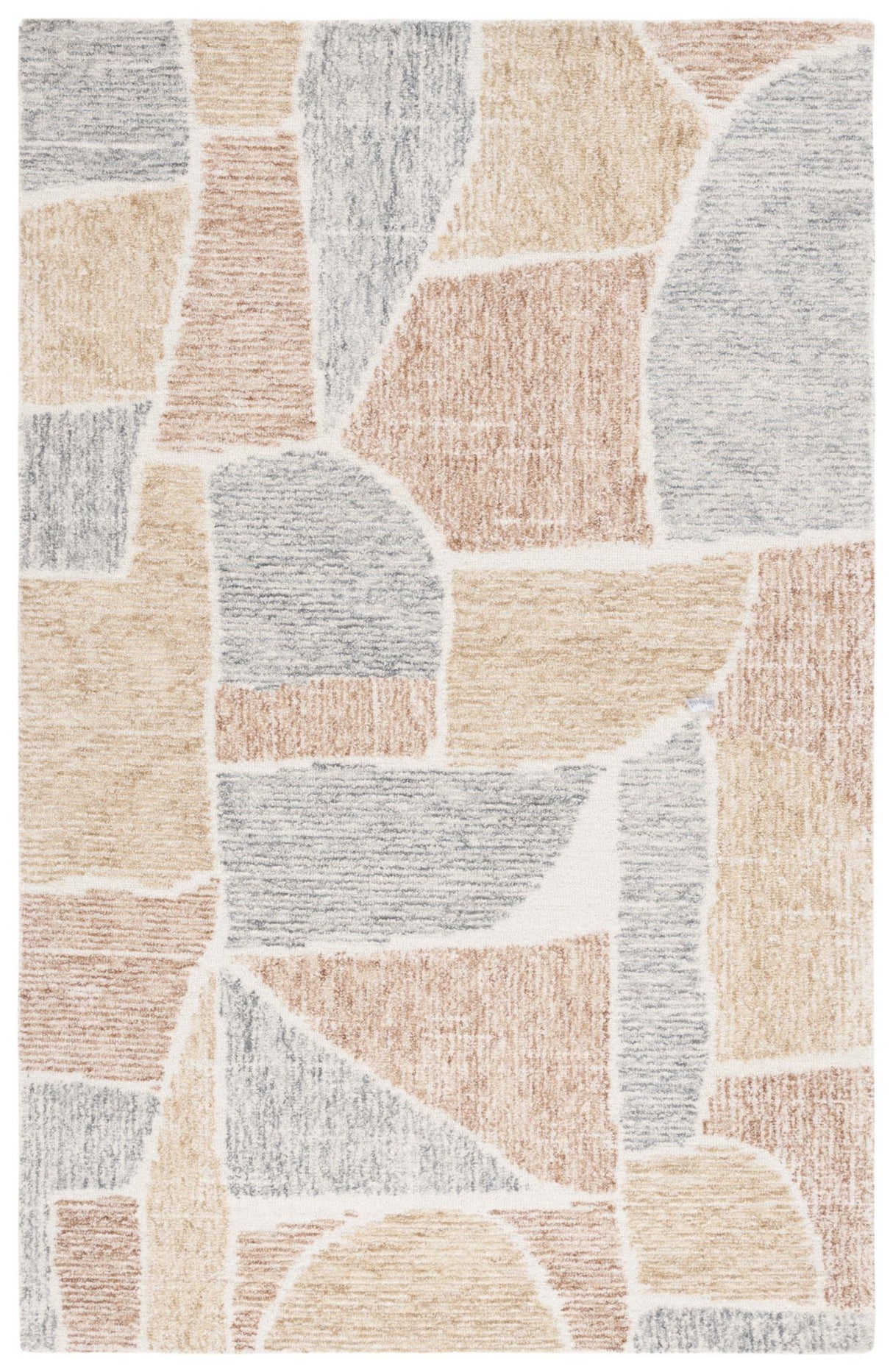 Safavieh Metro Met475E Taupe/Grey Rug.