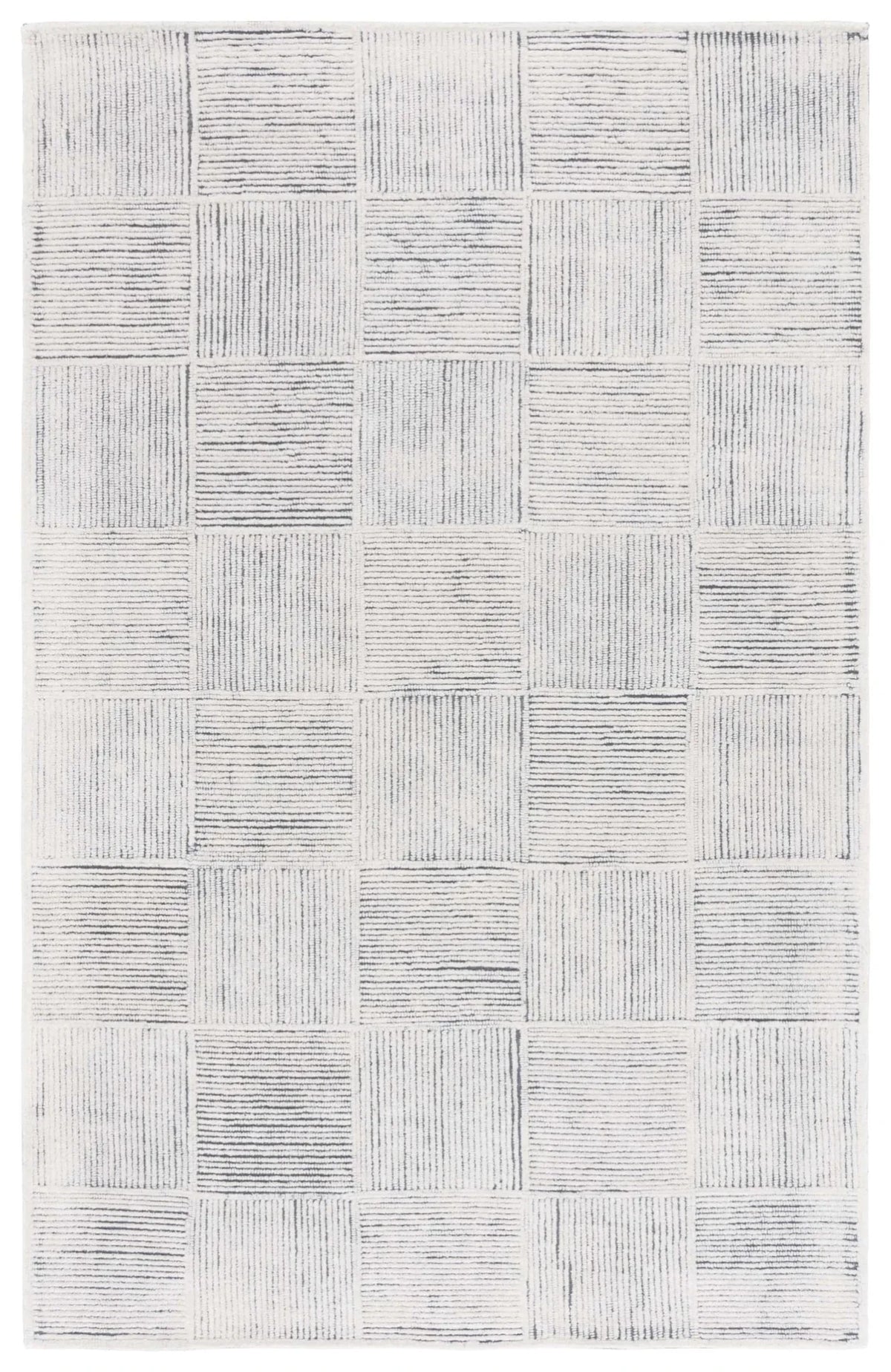 Safavieh Metro 4'-0" x 6'-0" Rug in Ivory / Charcoal