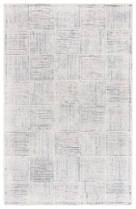 Safavieh Metro 4'-0" x 6'-0" Rug in Ivory / Charcoal