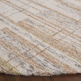 Safavieh Metro 6'-0" x 6'-0" Rug in Ivory / Rust