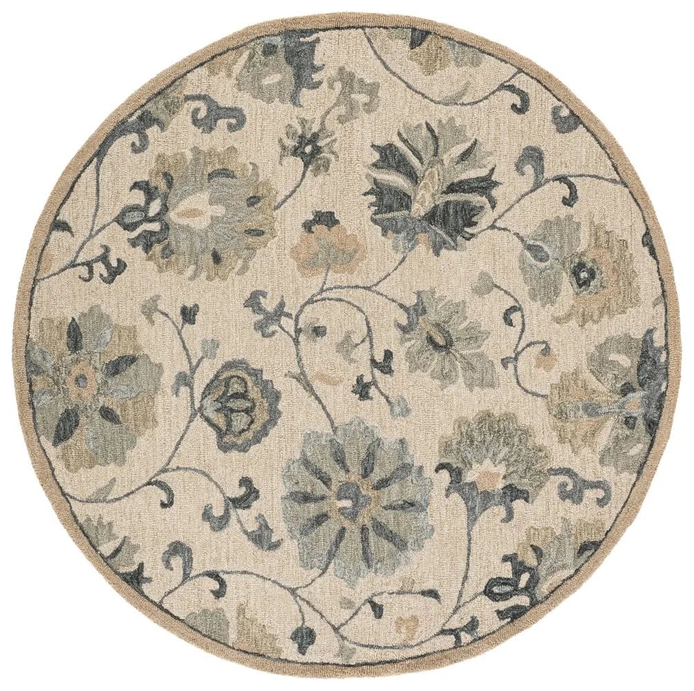 Safavieh Metro 6'-0" x 6'-0" Rug in Beige / Grey