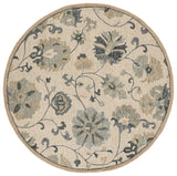 Safavieh Metro 6'-0" x 6'-0" Rug in Beige / Grey
