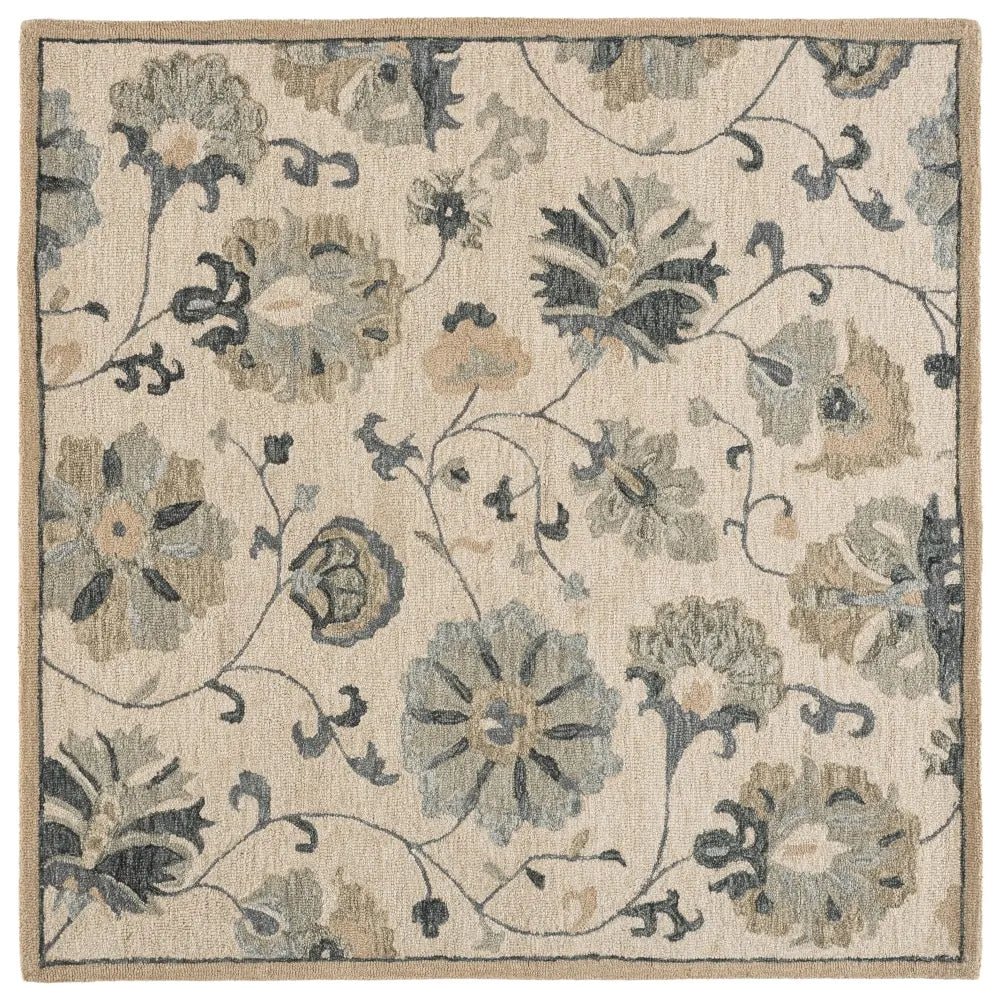 Safavieh Metro 6'-0" x 6'-0" Rug in Beige / Grey
