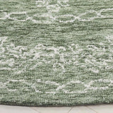 Safavieh Metro 5'-0" x 5'-0" Rug in Green / Ivory