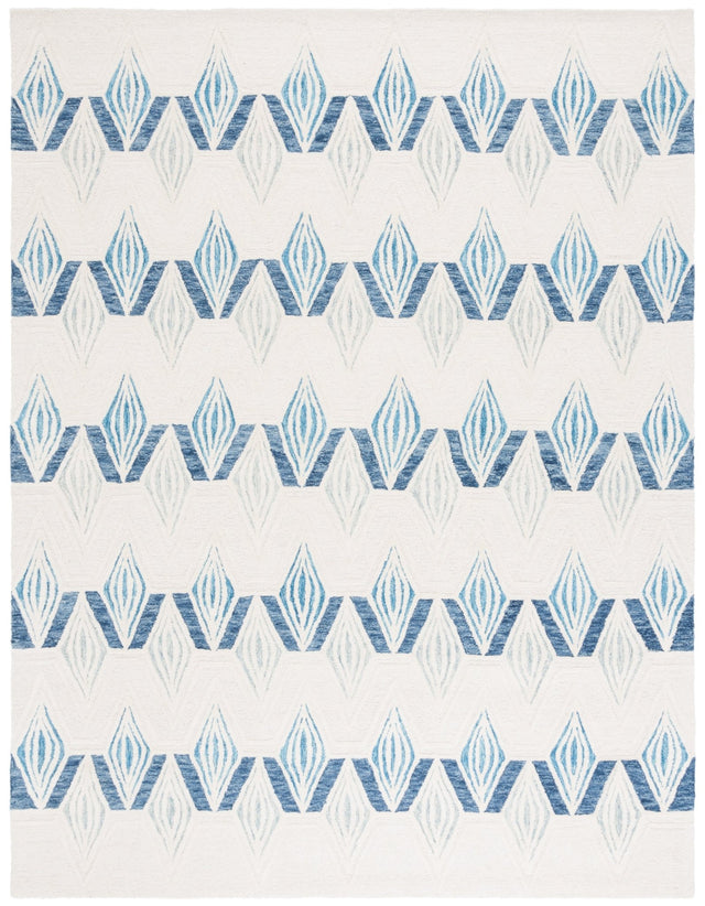 Safavieh Metro Met576A Ivory/Blue Rug.