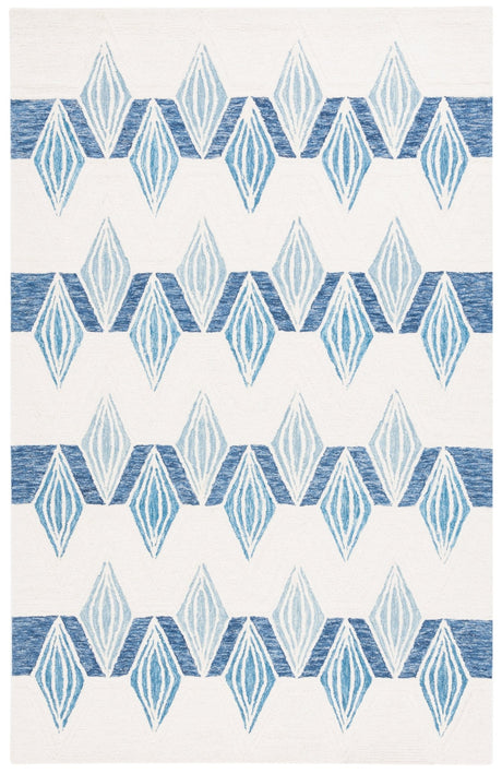 Safavieh Metro Met576A Ivory/Blue Rug.