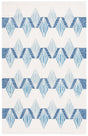 Safavieh Metro Met576A Ivory/Blue Rug.