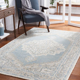 Safavieh Metro Met615K Light Blue/Ivory Rug.