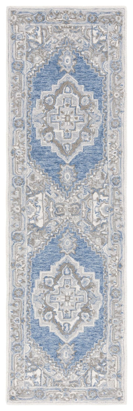 Safavieh Metro Met615N Navy/Ivory Rug.