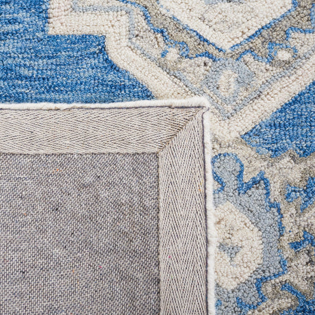 Safavieh Metro Met615N Navy/Ivory Rug.