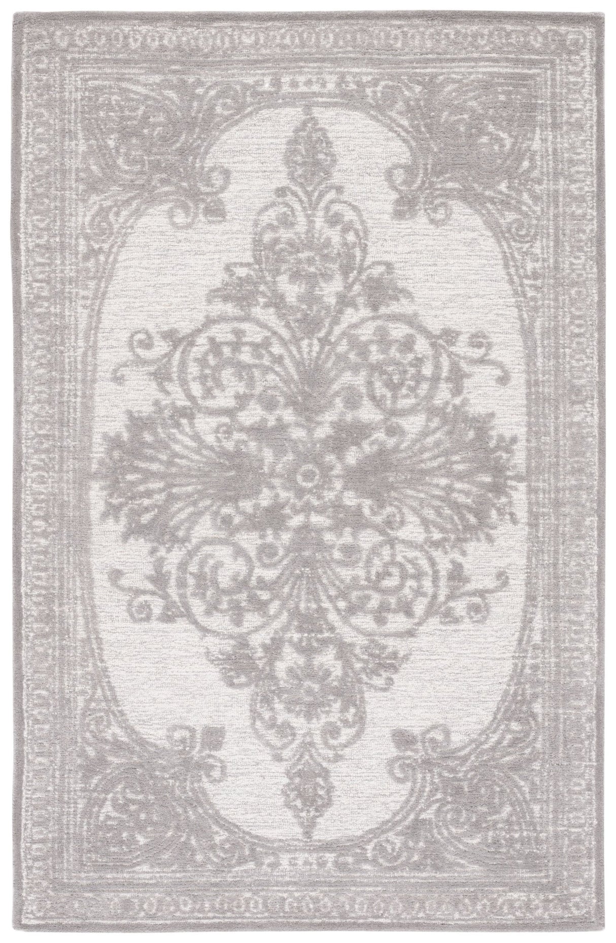 Safavieh Metro Met616G Dark Grey/Ivory Rug.