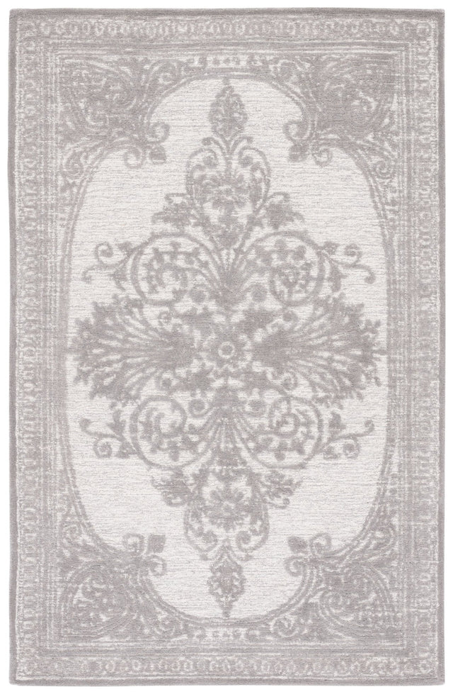 Safavieh Metro Met616G Dark Grey/Ivory Rug.
