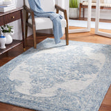 Safavieh Metro Met616M Blue/Ivory Rug.