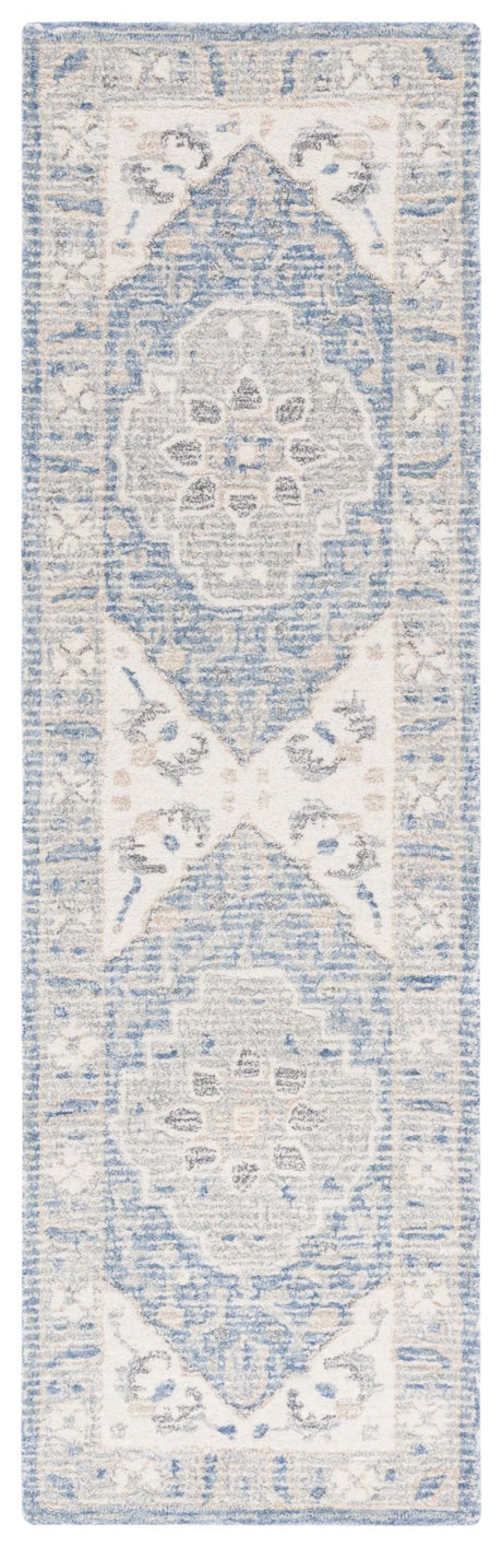 Safavieh Metro Met617M Blue/Ivory Rug.
