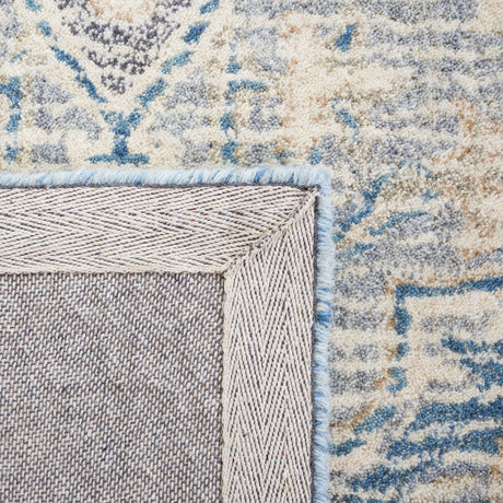 Safavieh Metro Met617M Blue/Ivory Rug.