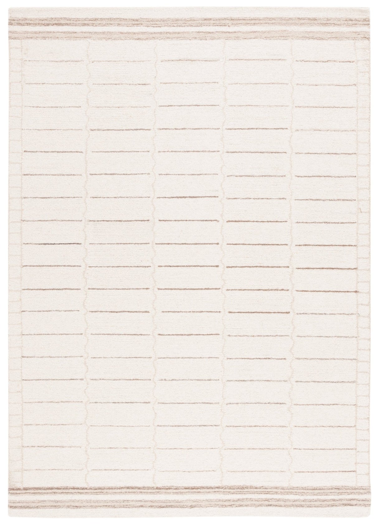Safavieh Metro Met626A Ivory/Brown Rug.