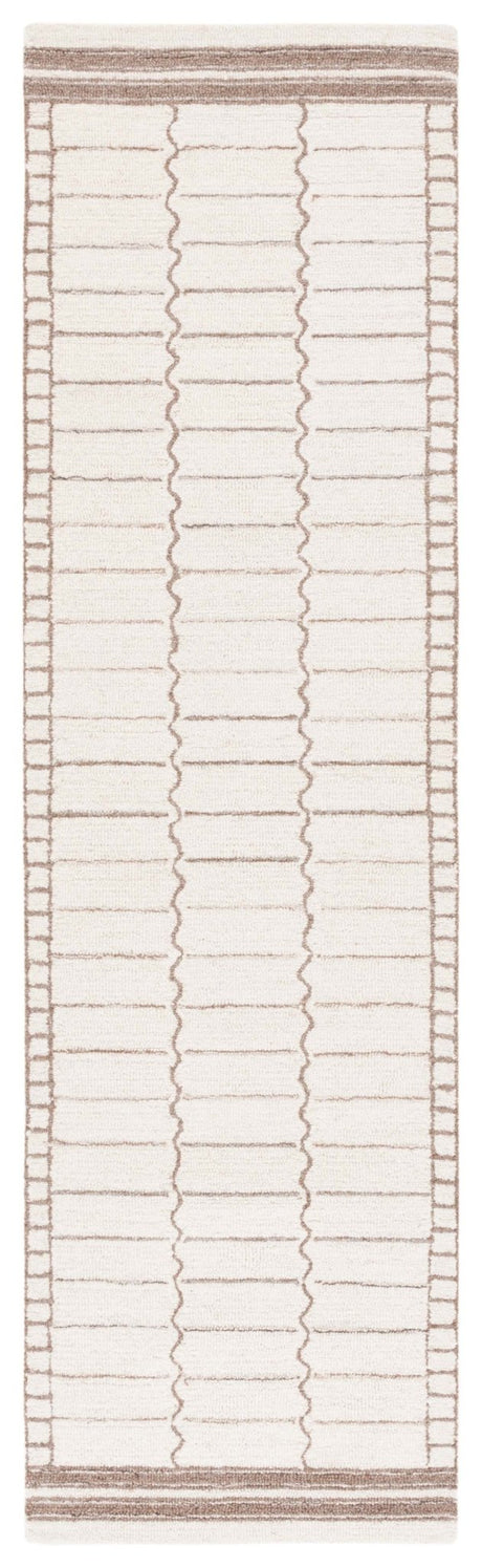 Safavieh Metro Met626A Ivory/Brown Rug.