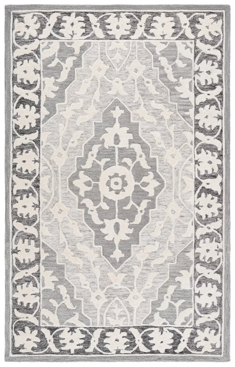 Safavieh Metro 5'-0" x 8'-0" Rug in Grey / Ivory