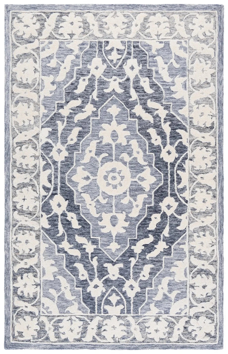 Safavieh Metro 5'-0" x 8'-0" Rug in Light Blue / Grey