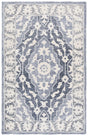 Safavieh Metro 5'-0" x 8'-0" Rug in Light Blue / Grey
