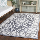 Safavieh Metro 5'-0" x 8'-0" Rug in Light Blue / Grey
