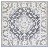Safavieh Metro 6'-0" x 6'-0" Rug in Light Blue / Grey
