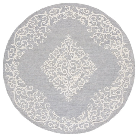 Safavieh Metro 6'-0" x 6'-0" Rug in Grey / Ivory