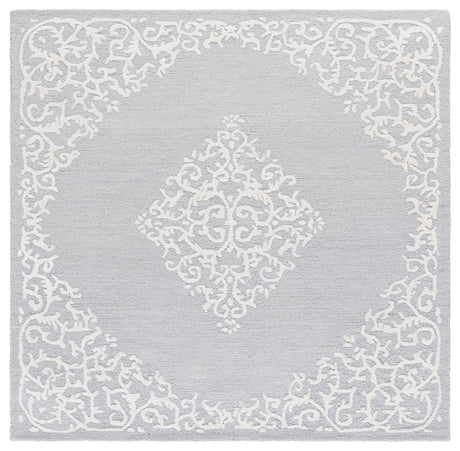 Safavieh Metro 6'-0" x 6'-0" Rug in Grey / Ivory