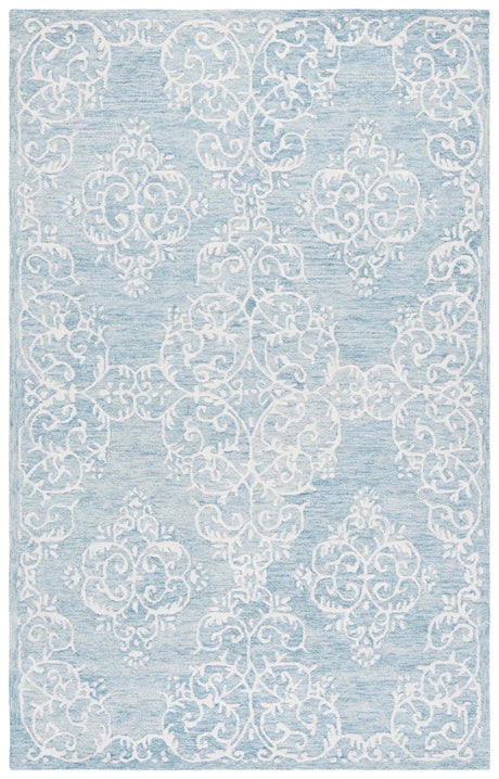 Safavieh Metro 5'-0" x 8'-0" Rug in Blue / Ivory