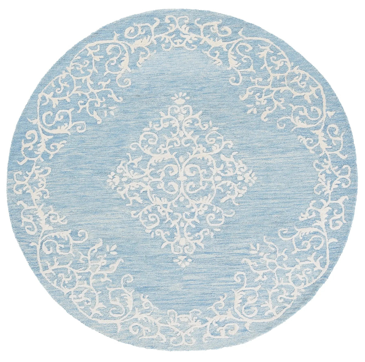 Safavieh Metro 6'-0" x 6'-0" Rug in Blue / Ivory