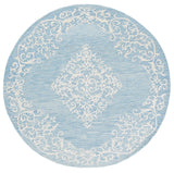 Safavieh Metro 6'-0" x 6'-0" Rug in Blue / Ivory