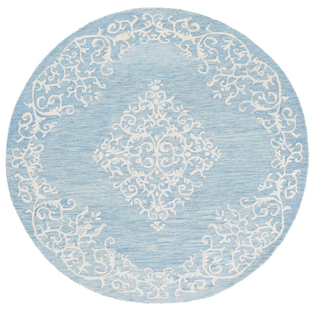 Safavieh Metro 6'-0" x 6'-0" Rug in Blue / Ivory