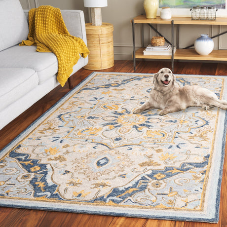 Safavieh Metro Met726B Beige/Grey Rug.