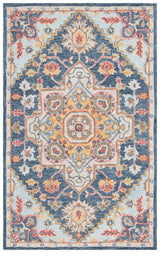 Safavieh Metro 4'-0" x 6'-0" Rug in Navy / Beige