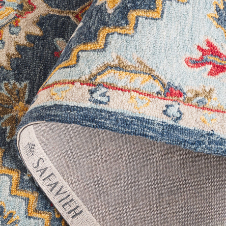 Safavieh Metro Met728N Navy/Beige Rug.