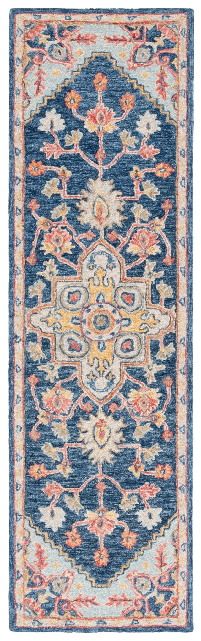 Safavieh Metro Met728N Navy/Beige Rug.