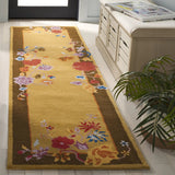 Safavieh Metro 2'-3" x 8'-0" Rug in Gold / Brown