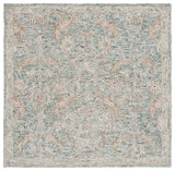 Safavieh Metro 6'-0" x 6'-0" Rug in Teal / Green