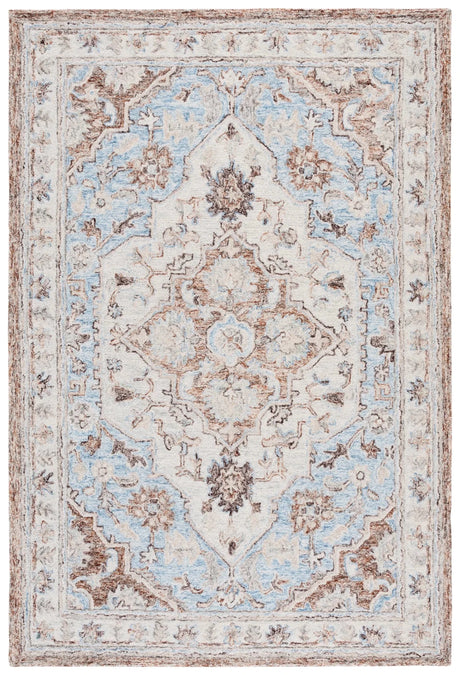 Safavieh Metro 4'-0" x 6'-0" Rug in Beige / Blue