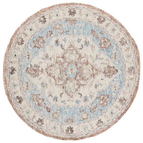 Safavieh Metro 6'-0" x 6'-0" Rug in Beige / Blue