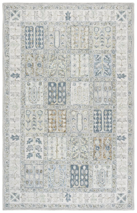 Safavieh Metro 4'-0" x 6'-0" Rug in Grey / Beige