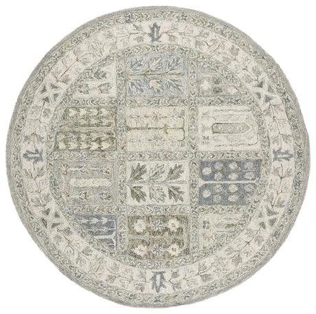 Safavieh Metro 6'-0" x 6'-0" Rug in Grey / Beige