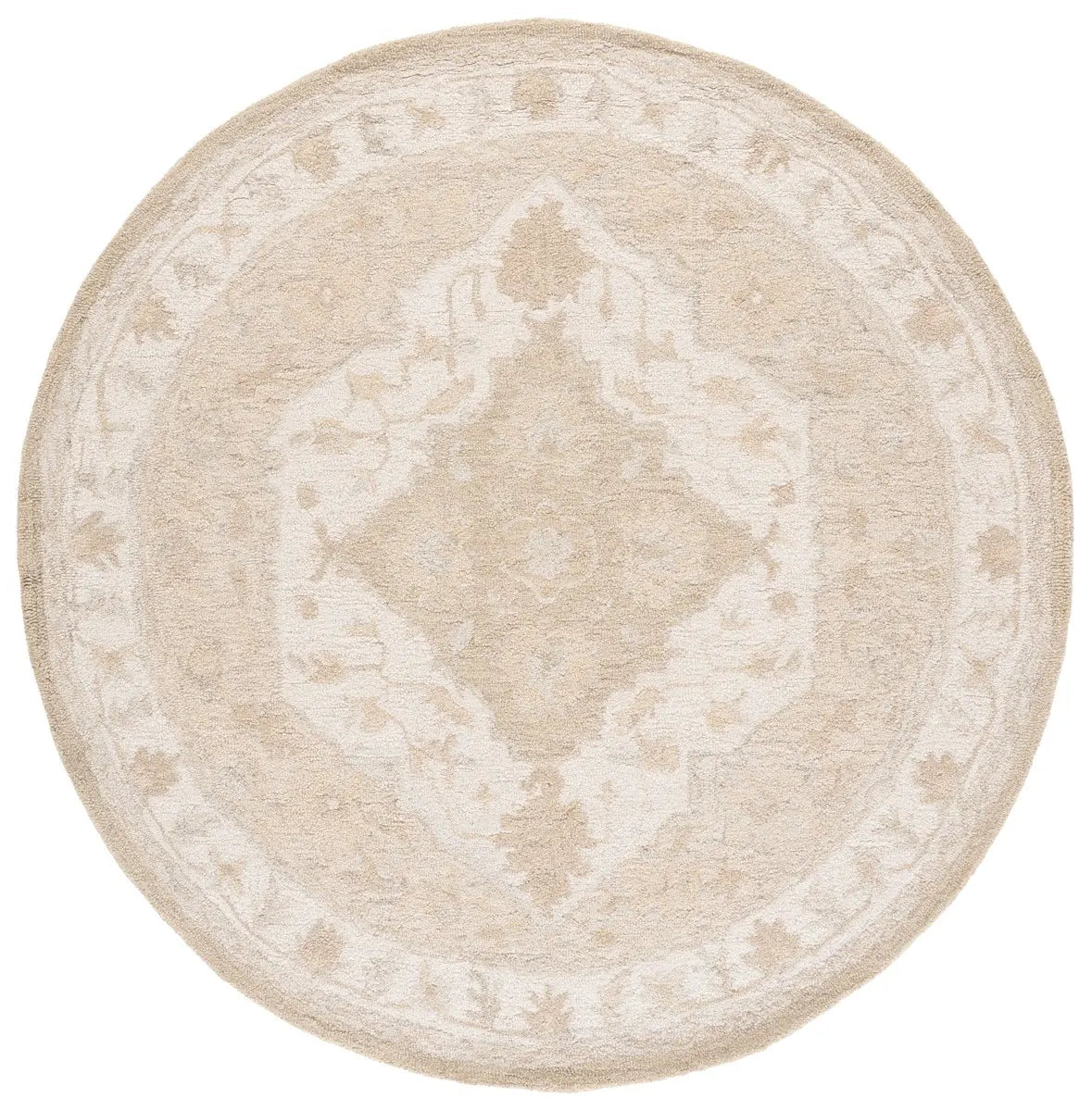 Safavieh Metro 6'-0" x 6'-0" Rug in Beige / Ivory