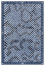 Safavieh Metro 4'-0" x 6'-0" Rug in Navy / Ivory