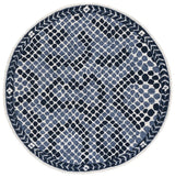 Safavieh Metro 6'-0" x 6'-0" Rug in Navy / Ivory
