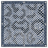 Safavieh Metro 6'-0" x 6'-0" Rug in Navy / Ivory