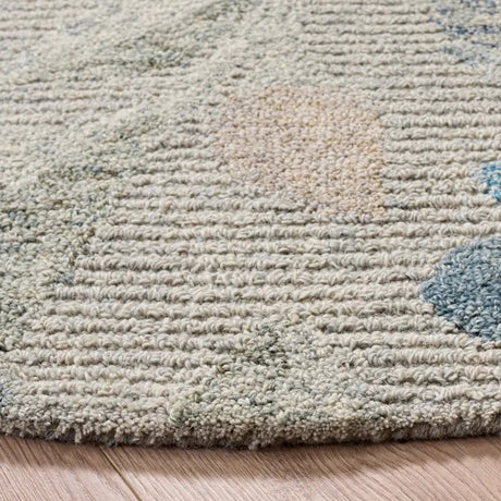 Safavieh Metro 6'-0" x 6'-0" Rug in Blue / Grey