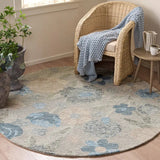 Safavieh Metro 6'-0" x 6'-0" Rug in Blue / Grey