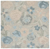 Safavieh Metro 6'-0" x 6'-0" Rug in Blue / Grey